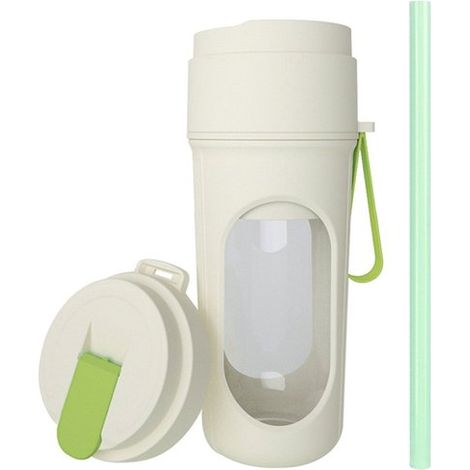 Tragbarer Smoothie-mixer Mit 12 Klingen – Leistungsstarker Mini-mixer, Usb-aufladbar, Bpa-frei, 450 Ml, Ideal Für Babymilchshakes Und Smoothies Für Unterwegs.