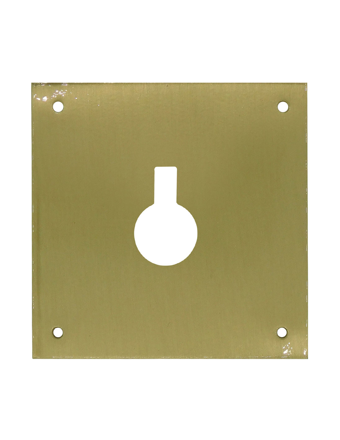 Kupfer-lackierungsplatine Mit Schloss 80 X 80 Mm