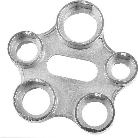 Schlüssel Zum Ausbau Von Strahlreglern Für Wasserhähne, Universeller Metallschlüssel M16 M18 M22 M24 M28 Für Waschbecken, Zum Austausch Und Zur Reparatur Von Strahlreglern An Bad- Und Küchenarmaturen