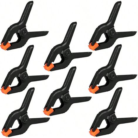 8 X 4,2-zoll-federklemmen – Bastel- Und Holzbearbeitungswerkzeuge, A-förmige Klemmen Aus Nylon-kunststoff Für Bühnenhintergründe, Robuste Klemmen Zur Befestigung Von Fotohintergründen
