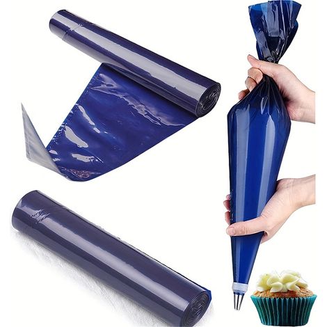 22 Extra Große, Dicke, 21 Zoll Lange Einweg-spritzbeutel Zum Dekorieren Von Keksen, Cupcakes Und Kuchen