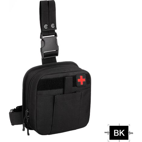 West Outdoor Beintasche, Wasserdicht Mit Molle-taktiksystem, Erste-hilfe-tasche, Sanitätstasche, Geeignet Für Jagd, Wandern Und Trekking