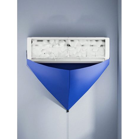 Universeller Klimaanlagen-reinigungsbeutel Mit 2 M Schlauchschellen, Wasserauffangdeckel Und Wiederverwendbarer, Auslaufsicherer Tropfschale Für Die Wartung Von Klimaanlagen.