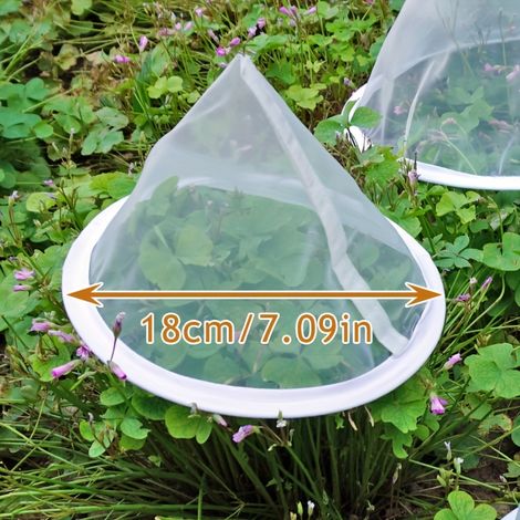 Nylon-netzfilter Mit Verschiedenen Spezifikationen, 18 Cm/7,09 Zoll Konisches Sieb Für Saft, Sojamilch, Honig Und Kaffee, Langlebiges Flüssigkeitsfiltrationswerkzeug Zur Entfernung Von Verunreinigunge