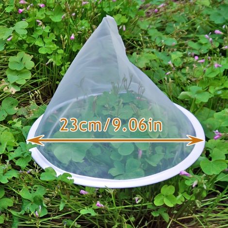 Mehrzweck-nylonnetzfilter, 23 Cm/9,07 Zoll Konisches Sieb Für Saft, Sojamilch, Honig Und Kaffee, Langlebiges Flüssigkeitsfiltrationswerkzeug Zur Entfernung Von Verunreinigungen