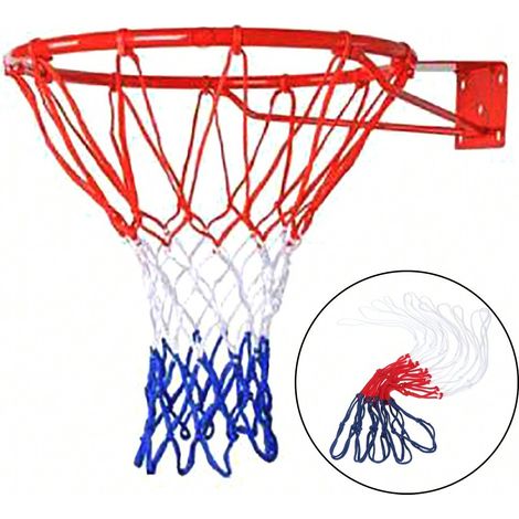 1 Standard-basketballnetz, Nylon-korbnetz Für Basketballkörbe, Strapazierfähig Für Den Innen- Und Außenbereich