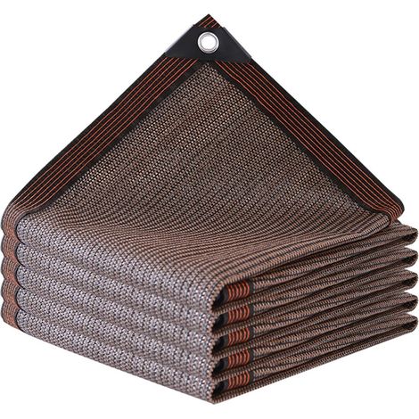Schattierungsgewebe Für Gartenmarkisen – Uv-schutz, Wärmedämmung, Atmungsaktiv, Kaffeebraun, 3 M X 4 M