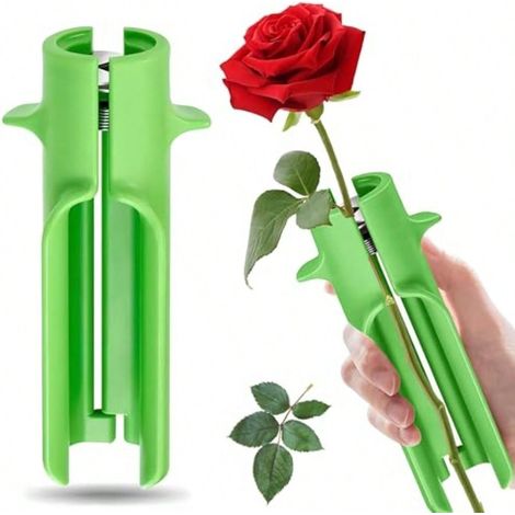 Rosendornenentferner: Stielreiniger Und Blattschneider Für Rosen, Ideal Für Hobbygärtner, Floristen Und Blumenläden