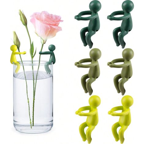 Stück Pflanzenstängel-stützclips – Niedliche Mini-stützen Für Hydrokultur, Anzucht In Innenräumen, Blumenvermehrung Und Gartenarbeit