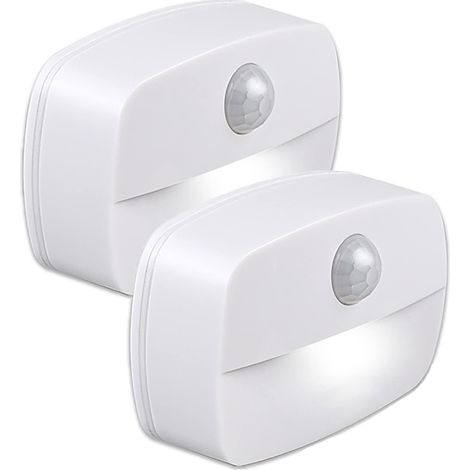Led-nachtlicht Mit Bewegungsmelder Für Den Innenbereich, Selbstklebende Wandleuchte Für Flur, Treppenhaus, Badezimmer, Ankleidezimmer, Schlafzimmer, Batterie Nicht Enthalten