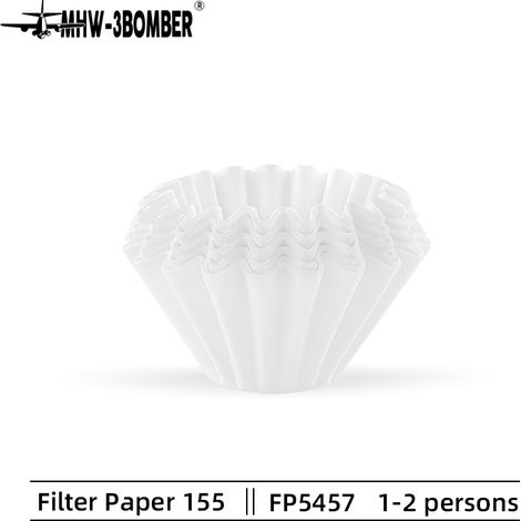 100 Einweg-kaffeefilter Für 1–2 Tassen, Barista-zubehör Für Espresso, 38,1 Cm