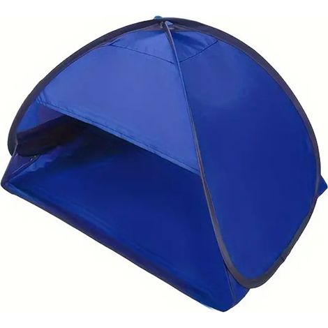 1 Mini-strandsonnenschirm Mit Kopfkissen, Tragbarer, Automatisch Öffnender Sonnenschirm Für Camping, 25,4 Cm