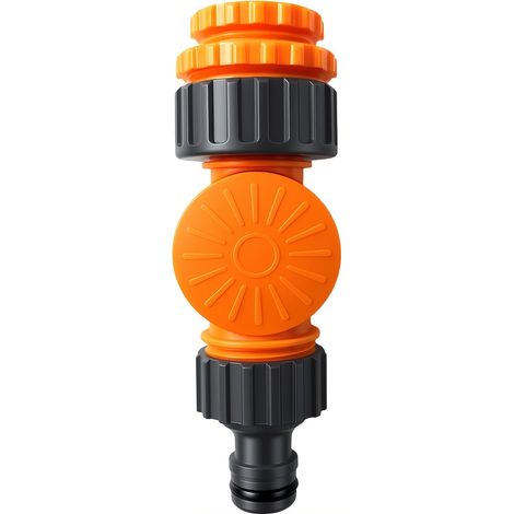 1 Stück Schnellkupplungs-drehschlauchadapter, Gartenschlauchverbinder, Wasserhahn-schnellverbinder, Universal-schlauchverbinder, Geeignet Für 1/2"/3/4"/1"-außengewinde-wasserhähne