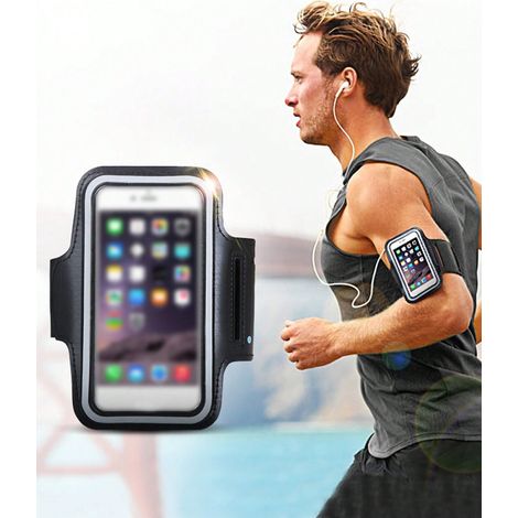 Outdoor-sport-armtasche Für Handys Unter 6,1 Zoll, Fitness-armbandtasche, Handyhalterung Für Laufen Und Training, Wasserdichter Touchscreen