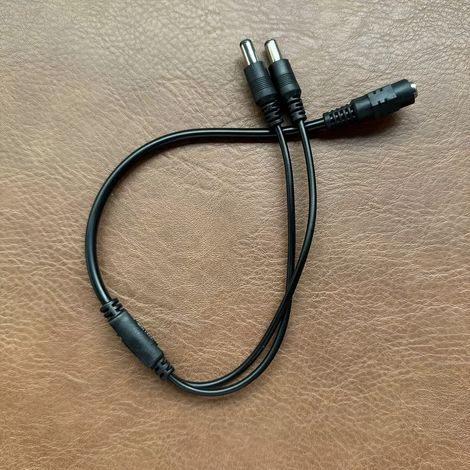 12-v-gleichstrom-verteilerkabel – 1 Buchse Auf 2 Stecker, 2,1 X 5,5 Mm Stecker Für Überwachungskameras, 1 Stück, 1 Buchse Auf 2 M