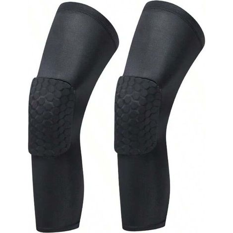Stück Sport-knieschoner, Wabenförmiger Antikollisions-knieschoner Für Volleyball, Basketball, Fußball, Fitnessstudio Und Training, Größe S