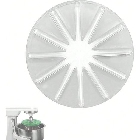 Splentdid Sahneschaber-zubehör, Spritzschutz Für Küchenmaschinenkopf, Kompatibel Mit Kitchenaid 4,5- Und 5-quart-küchenmaschinen, Transparent