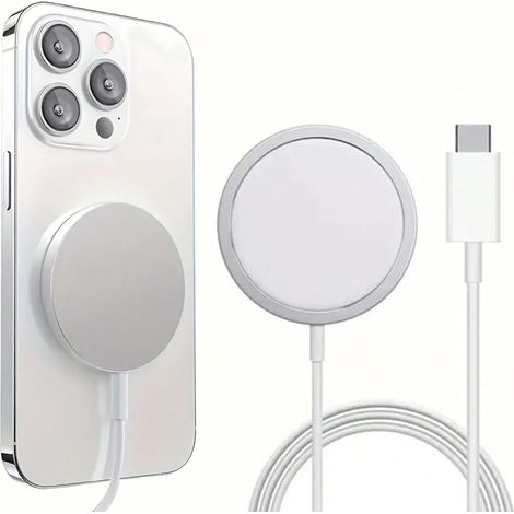 15-w-magnet-ladegerät Für Kabelloses Laden, Kompatibel Mit Iphone 17 Pro Max, 17 Pro, 17 Air, 17, 16, 15, 14, 13, 12 Und 11.