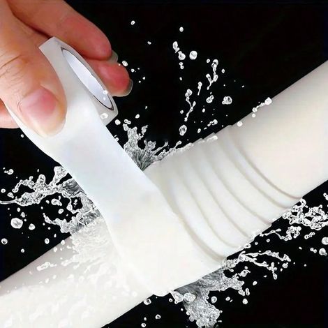 2 Rollen Selbstverschweißende Silikonflicken – Sofortreparatur Für Küchen- Und Rohrlecks, Geeignet Für Pvc, Glas, Metall, Stein, Hochtemperaturbeständig, 2,5 × 100 Cm