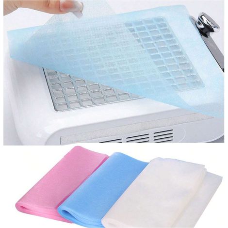 Staubfilter Für Nagelstaubsauger – 100 Stück, 19 X 24 Cm, Staubfilterpapier Für Nagelstaubsauger, Staubfreies Ersatzzubehör Für Maniküregeräte, Weiß