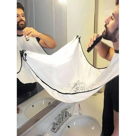 Zweiteilige 60 Cm Lange Haarschneide- Und Rasierschürze: Wasserdicht Und Wiederverwendbar, Schutzumhang Für Friseursalons Und Kosmetikstudios, Für Damen Und Herren