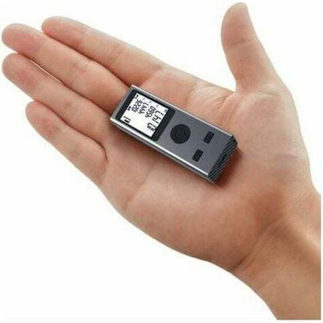 Digitaler Laser-entfernungsmesser (30 M), Wiederaufladbar Über Micro-usb, ±2 Mm Genauigkeit, Misst Entfernung, Fläche Und Volumen, Kompaktes Elektronisches Messgerät Aus Aluminiumlegierung Für Heimwer