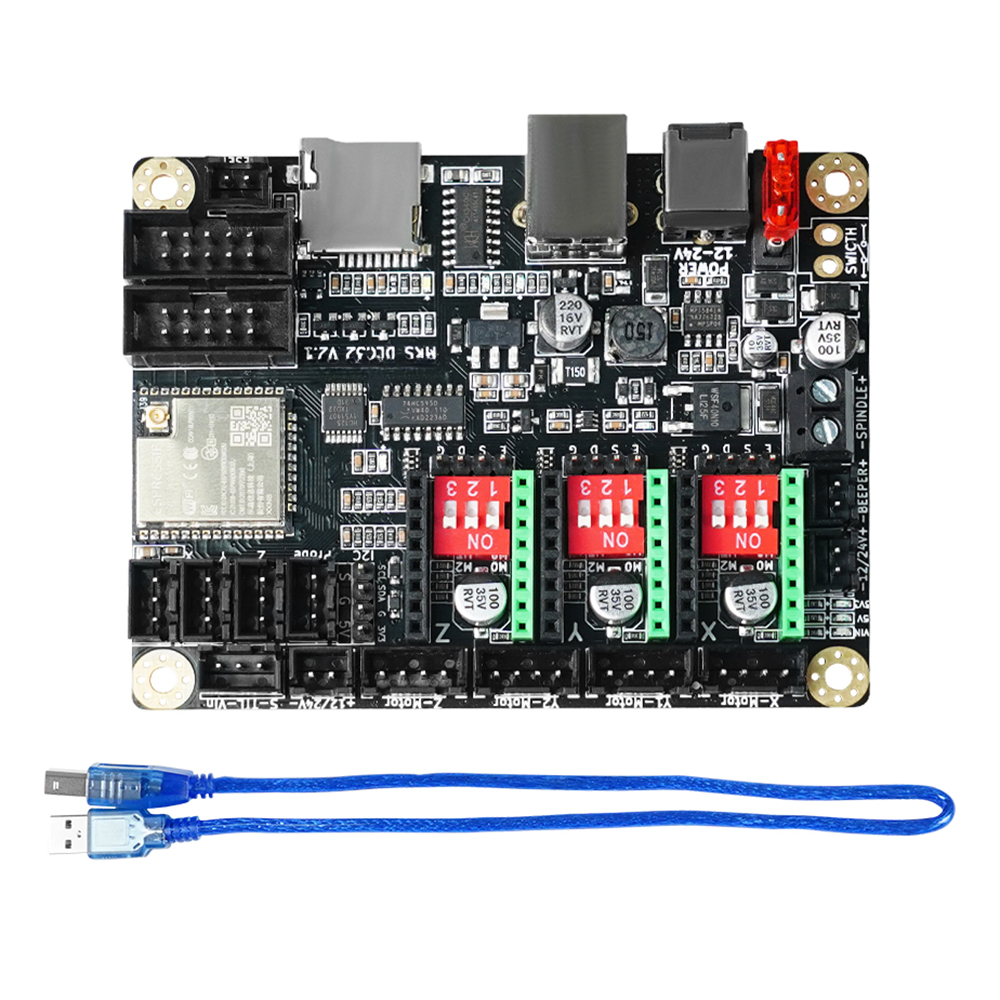 Twotrees Engraver Mks Dlc32 V2.1 Motherboard, 32-bit Cnc-upgrade-controller, Kompatibel Mit Cnc-gravier- Und Schneidemaschinen.