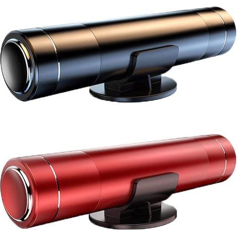 2-in-1-sicherheitshammer – Glasbrecher Und Gurtschneider – Aluminiumgriff – Für Notfall-evakuierung – 105 G, Kompaktes Chrom