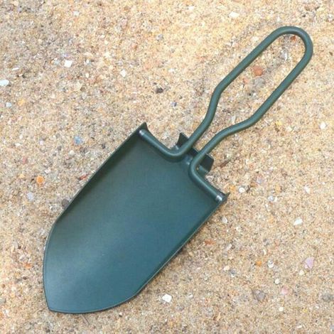 Zusammenklappbarer Gartenspaten Aus Edelstahl, Leichter Mini-spaten, Tragbare Gartenschaufel Für Den Außenbereich Zum Pflanzen, Jäten, Für Sand Und Erde.