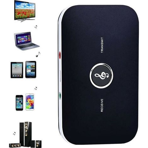 Excelvan Rt-b6 2-in-1 Bluetooth-audioadapter (sender/empfänger) Mit 3,5-mm-klinkenstecker, Hi-fi-funk Für Smartphone, Fernseher Und Pc