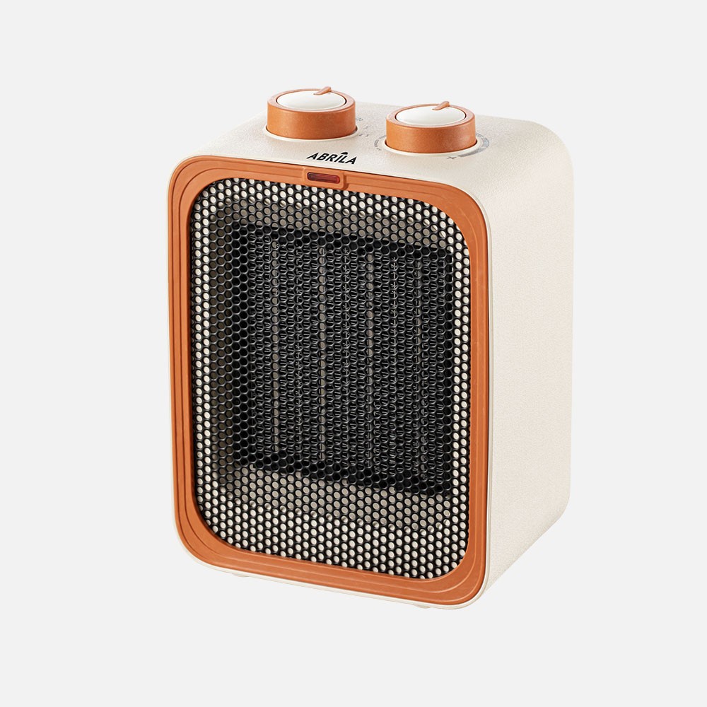 Keramischer Thermofan Jaya 2000w Weiß/orange Mit Regulierbarem Thermostat