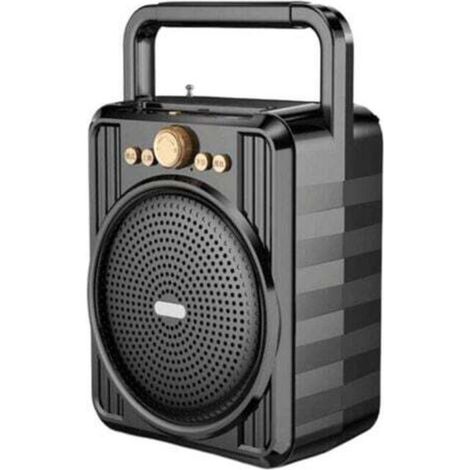 Tragbares Am/fm-baustellenradio Mit Bluetooth-lautsprecher, 12 Stunden Akkulaufzeit, Verbesserter Antenne, Usb/tf/aux-wiedergabe, Ideal Für Camping Und Wandern