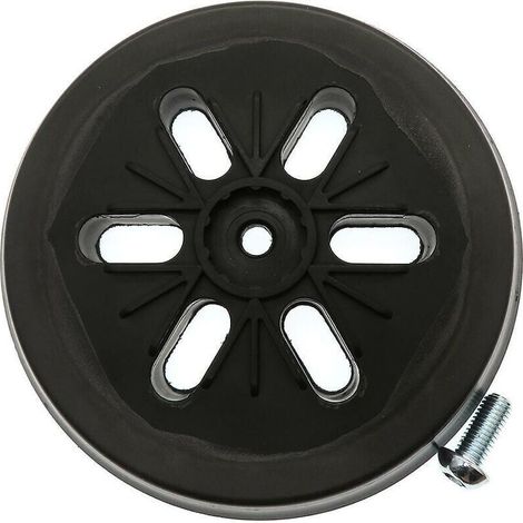 150-mm-schleifteller, Kompatibel Mit Bosch Gex 150 Ac Turbo Pex 15 Ae – Flexibler Gummi Mit 6 Klettverschlüssen Für Schleifmaschinen