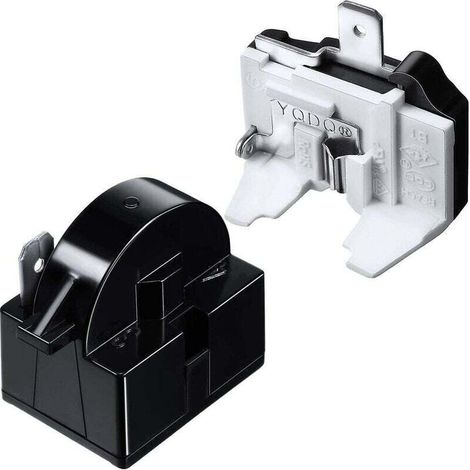 1-poliges 4,7-ohm-ptc-anlaufrelais Mit Überlastschutz 6750c-0005p Für Kühlschränke. Kompatibel Mit Ap4439459, 1357963 Und Ah3529540.