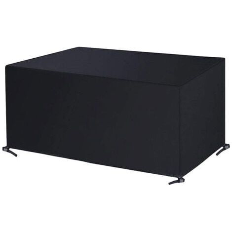 Wasserdichte Gartensofa-abdeckung 240 X 140 X 90 Cm, Rechteckige Plane Aus 420d Oxford-gewebe, Uv- Und Staubbeständig Für Gartenmöbel, Bänke Und Tische
