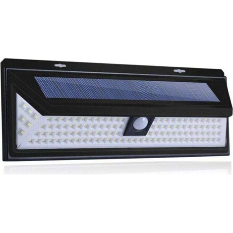 1000 Lumen Led-solarwandleuchte, Ip65 Wasserdicht, Außenwandleuchte Mit Pir-bewegungsmelder, 3 Beleuchtungsmodi Für Den Garten