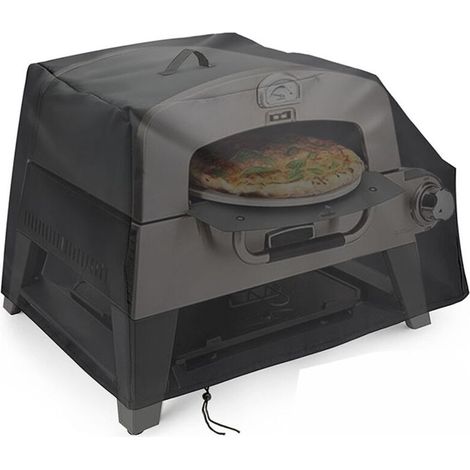 Schutzhülle Für Pizzaofen Cgg-403 Cpo-401, Wetterfeste Und Wasserdichte Hülle Aus Oxford-gewebe Mit Kordelzug, 70 X 54 X 45 Cm