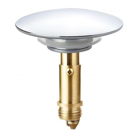 66 Mm Pop-up-ablaufgarnitur Mit Klick-klack-mechanismus – Verchromtes Messing – Federmechanismus – Optimale Abdichtung Für Bad- Und Küchenspülen