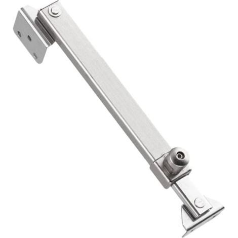 6-stufiger Fensteröffnungsbegrenzer, Edelstahl, Einstellbarer Anschlag 0–120° Für Pvc- Und Aluminiumfenster, Winddicht, Einfache Montage