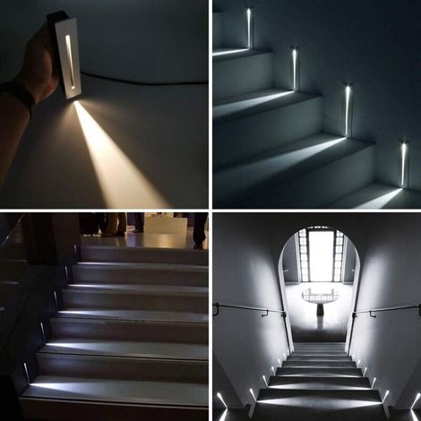 3w Ip65 Led-einbaustrahler Für Den Außenbereich – 2er-set Warmweiße 3000k Aluminium-wand- Und Deckenstrahler Für Terrasse, Einfahrt Und Garten