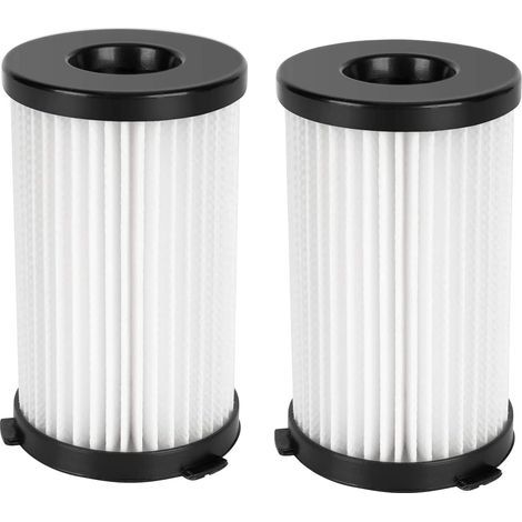 2er-pack Hepa-filter Für Va20-staubsauger, Kompatibel Mit Va20, Weiß Und Schwarz, 5,9 X 5,9 X 9,2 Cm