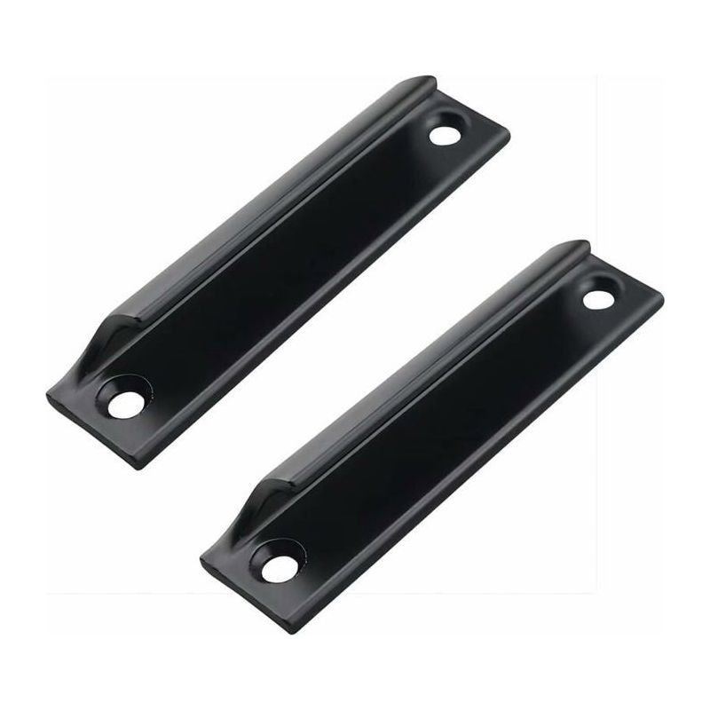 (noir)poignée De Porte Coulissante 90mm - Noir - Encadrée - Accessoire De Jardin
