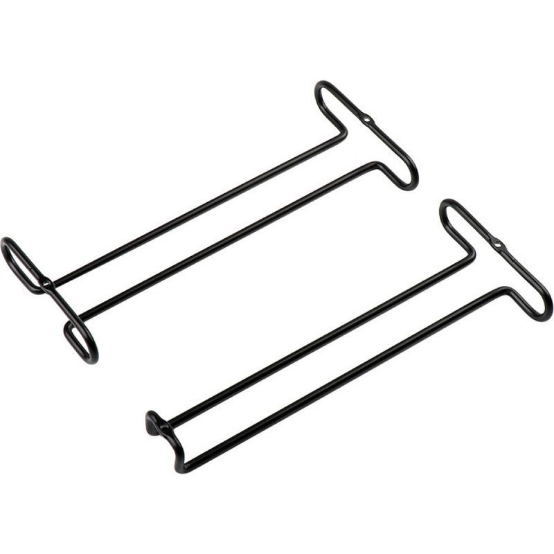 2 Pièces Support De Tasse De Vin，support À Verre À Vin Suspendu, Support À Verre À Vin Sous Armoire, Auto-adhésif Porte-verres À Pied Suspendu Pour Maison, Bar, Cuisine, Restaurant