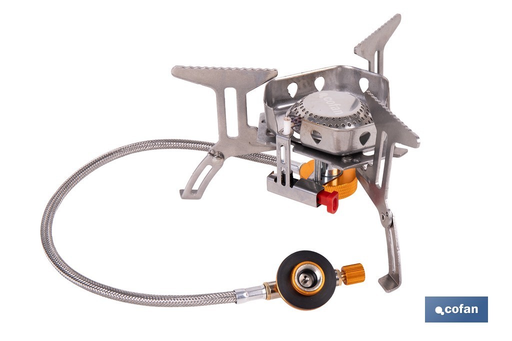Portabler Platzierbarer Gasofen 15 X 15 X 11 Cm