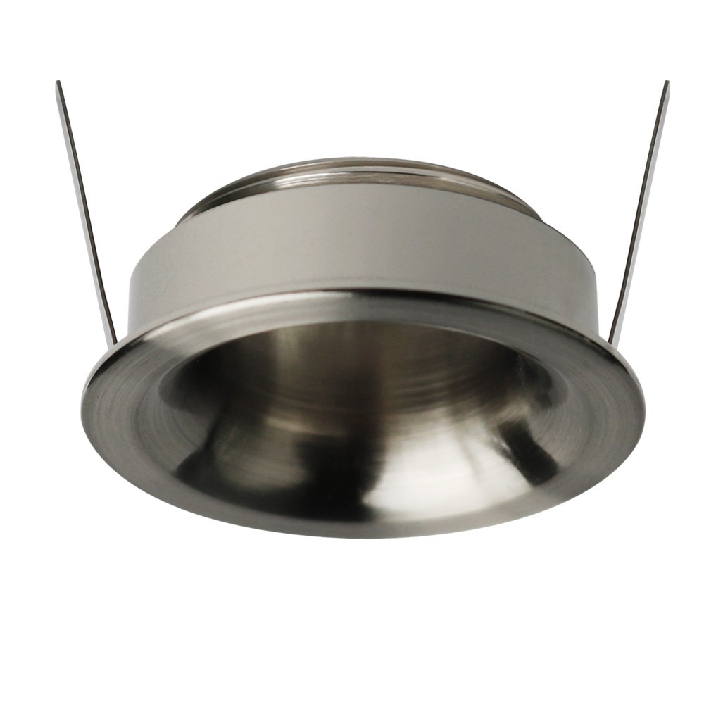 Einbaubares Rundes Fix-modell Fit 35 Chrom Matt
