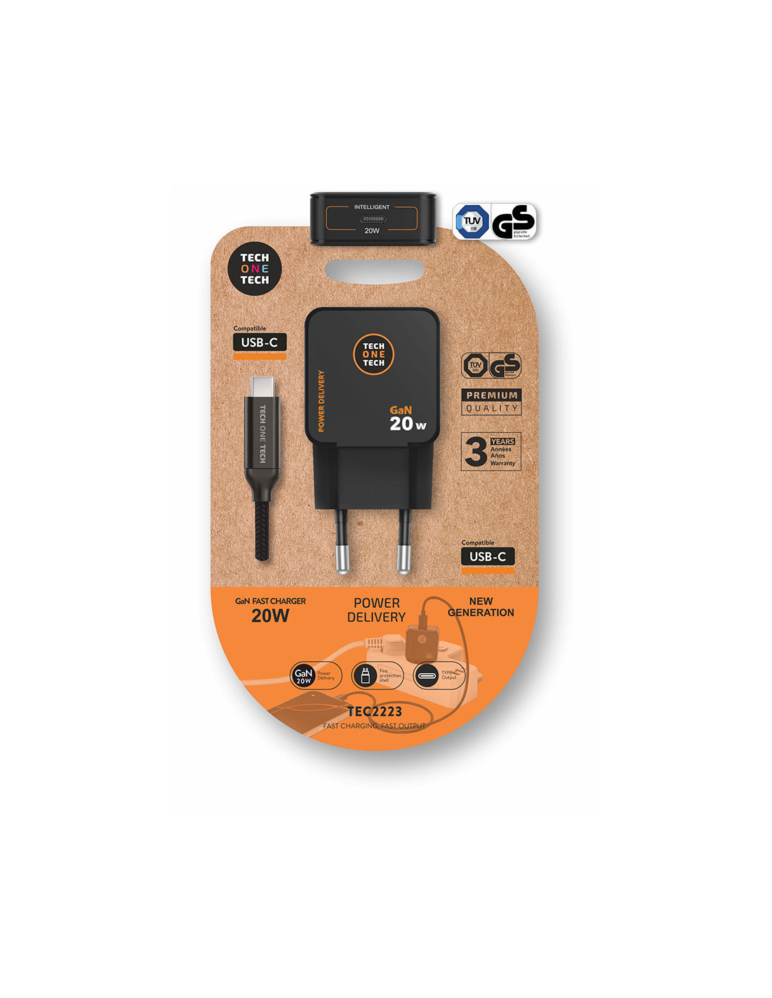 Schnellladegerät 20 W Mit Usb-c-kabel 1 M