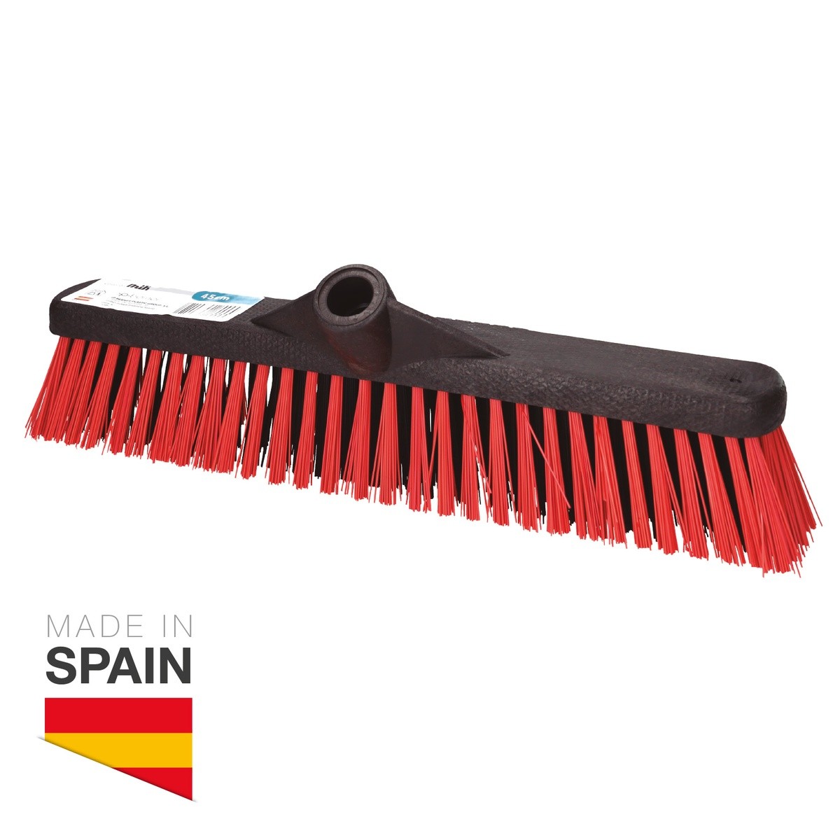 Schwarzer Staubwedel-bürstenstiel Mit Pet-fasern 45 Cm