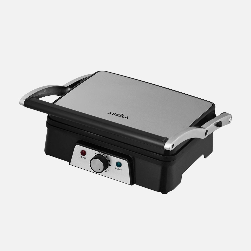 Elektrischer Grill Marques 1600w Schwarz Stahl 29x23cm