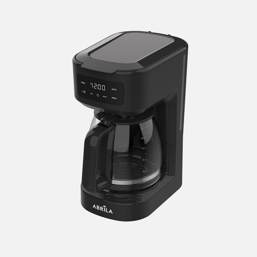 Flute Tropf-kaffeemaschine 15 Tassen 1000w Schwarz Mit Permanenter Filter
