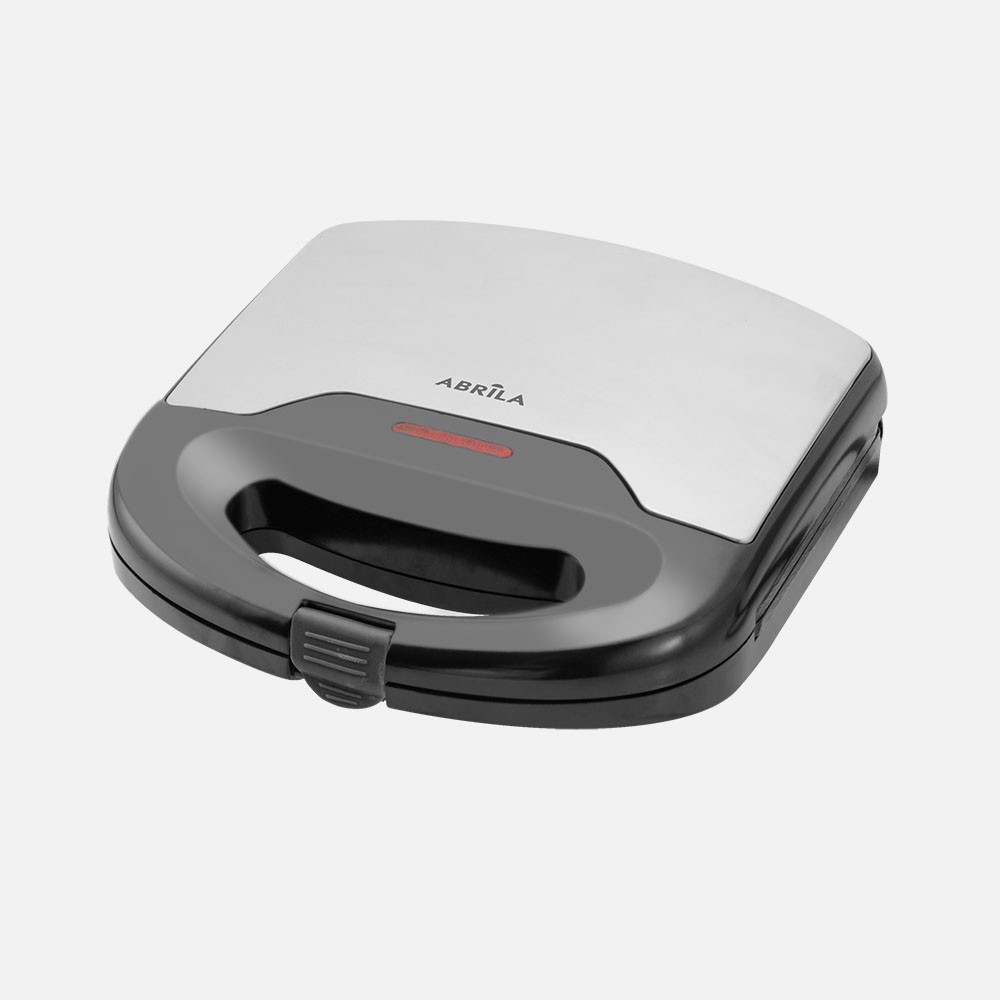 Rafina Sandwichmaschine 750w Schwarz/stahl Antihaftbelag 21x12cm